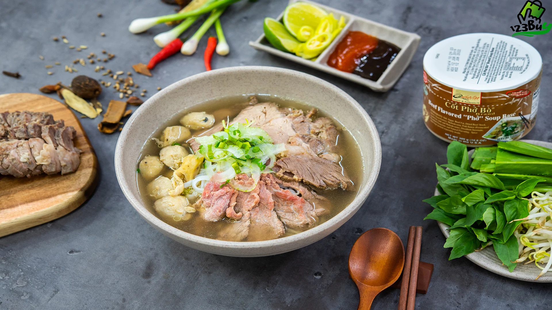noodle soup feature of Hanoi